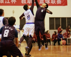 我集体公司篮球队喜获校第一届“银江杯”教职工篮球赛亚军