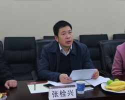 西安理工大学资产经营管理有限公司张栓兴一行来我集团公司调研