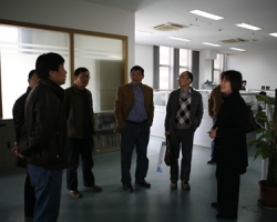 浙江省建设厅规划处副处级调研员徐一琪一行莅临我公司视察指导工作