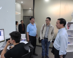 杭州市建委领导一行莅临我集团考察调研