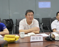 浙江外国语学院党委委员、副校长赵庆荣一行来我集团考察调研