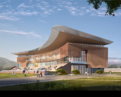 浙江工业大学屏峰校区亚运板球场建设项目正式试桩开工