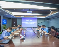 杭州市勘察设计行业协会王国钰书记一行莅临我集团调研指导工作