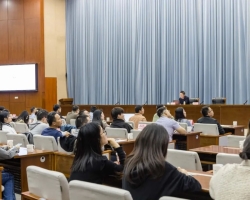 集团副总裁、总建筑师马迪应邀为杭州市建设系统“年轻干部成长营”授课