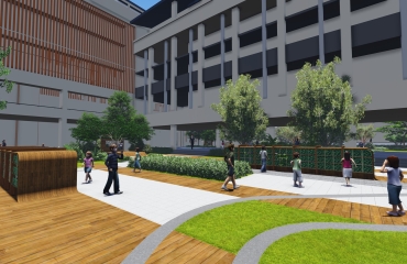 彩虹城小学景观