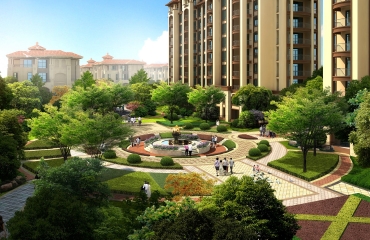 江苏溧阳燕山路地块项目景观设计