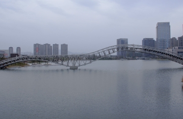 绍兴迪荡梅龙湖人行桥改造工程