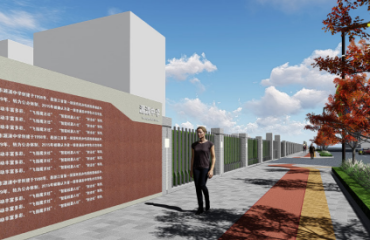 浙江大学工程师学院周边道路提升改造及上塘路沿线浙建工区块景观提升工程