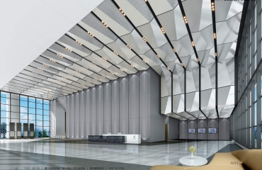 嘉兴迦南美地广场1#楼公共区域精装室内装修设计